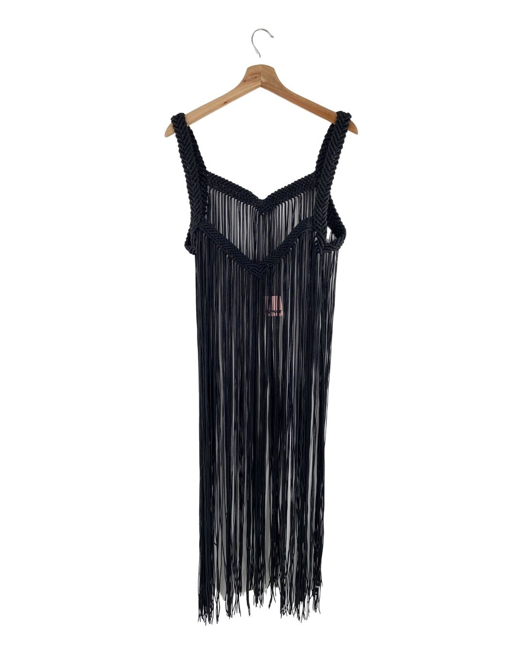 Blusa ornamental en macrame