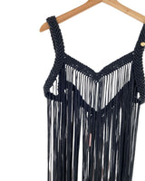 Blusa ornamental en macrame