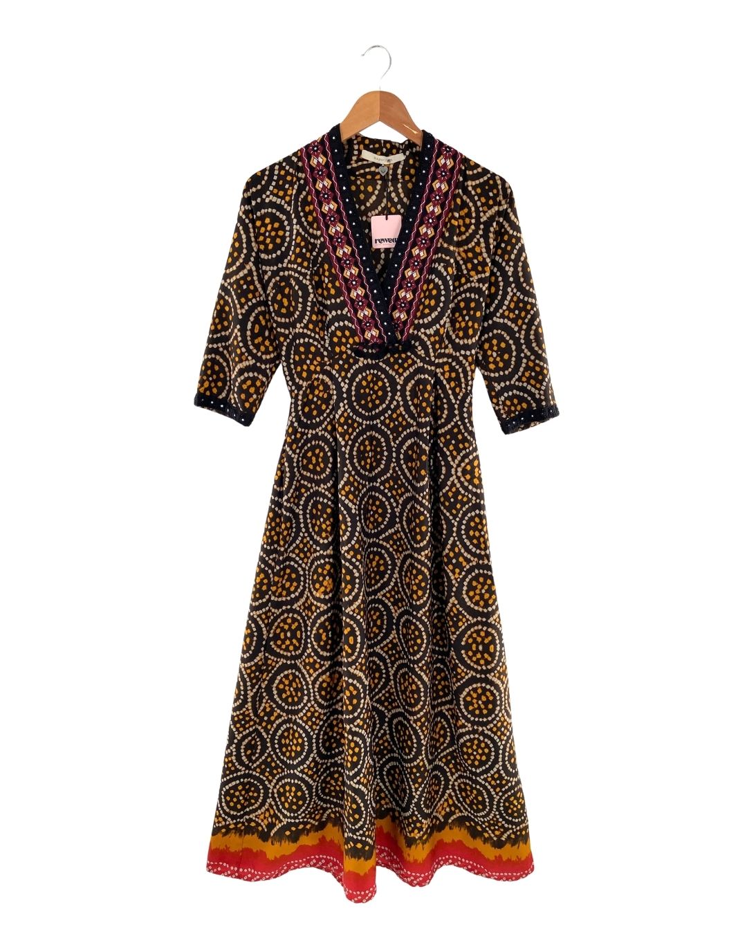 Maxi vestido con print
