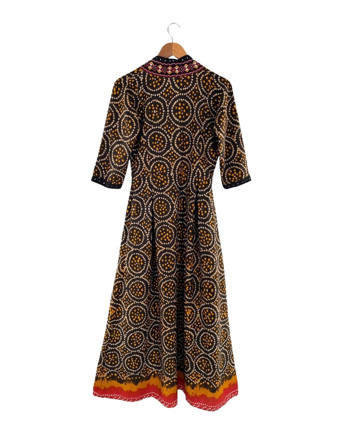 Maxi vestido con print