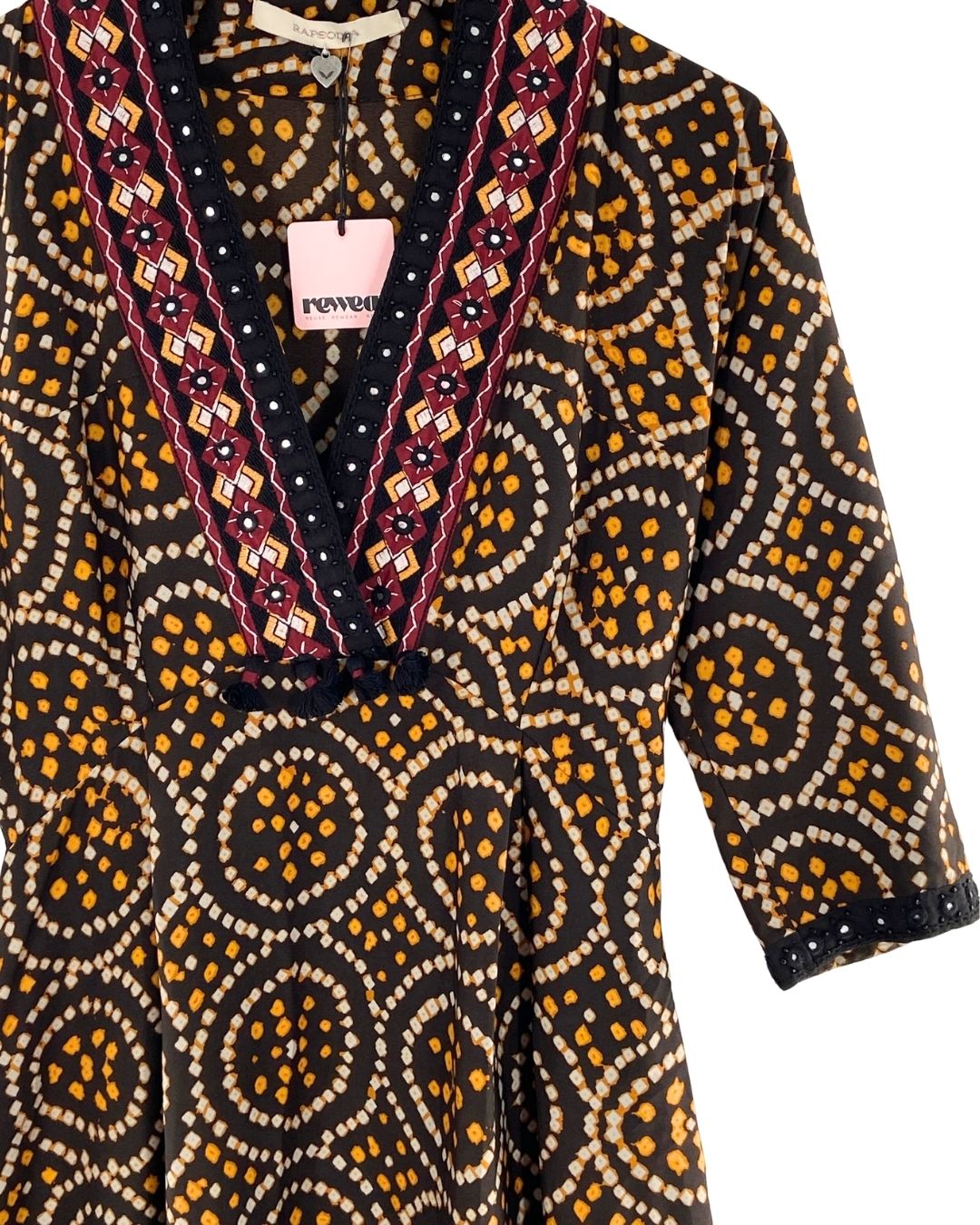 Maxi vestido con print
