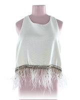 Blusa sleeveless abierta