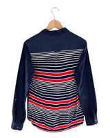 Camisa manga larga franjas