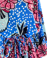 Vestido mini con print floral