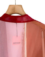 Blusa traslucida con print