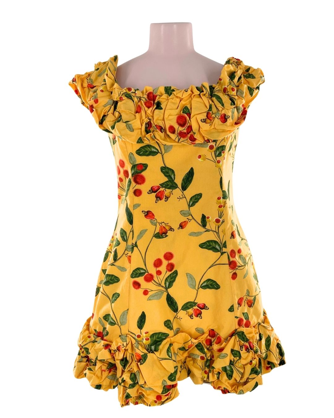 Vestido mini con drapeado