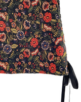 Falda mini en jacquard