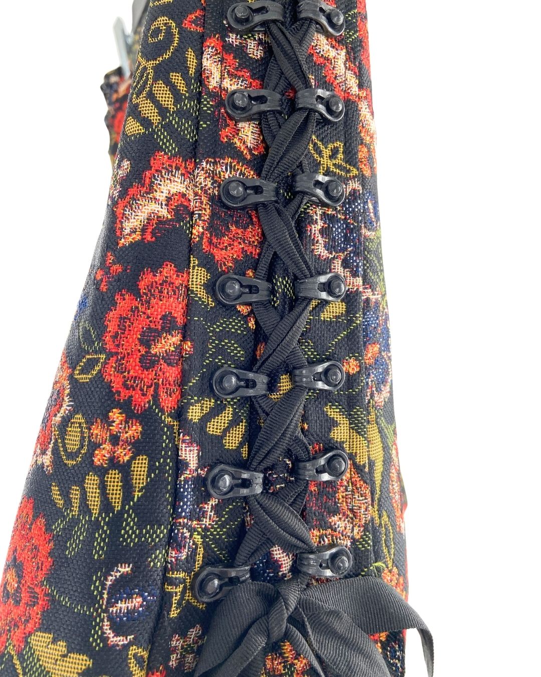 Falda mini en jacquard
