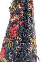 Falda mini en jacquard