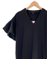 Vestido mini recto
