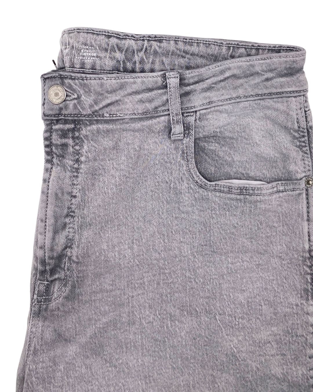 Mom jean stretch efecto wash