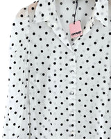 Camisa manga larga print dots