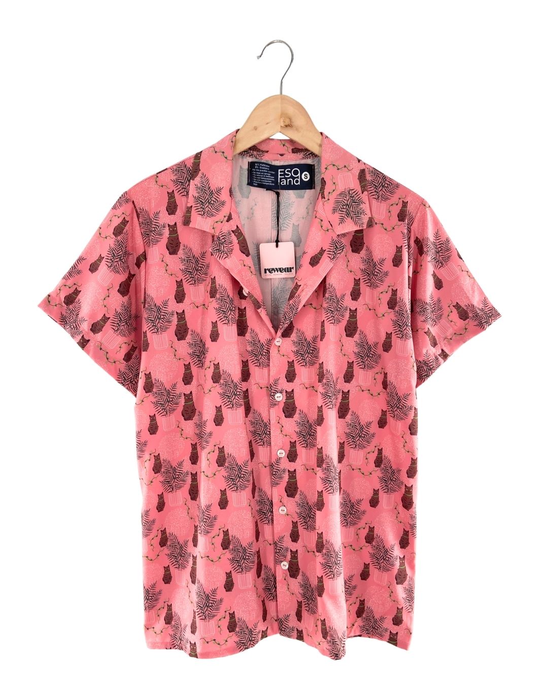 Camisa manga corta print gatos