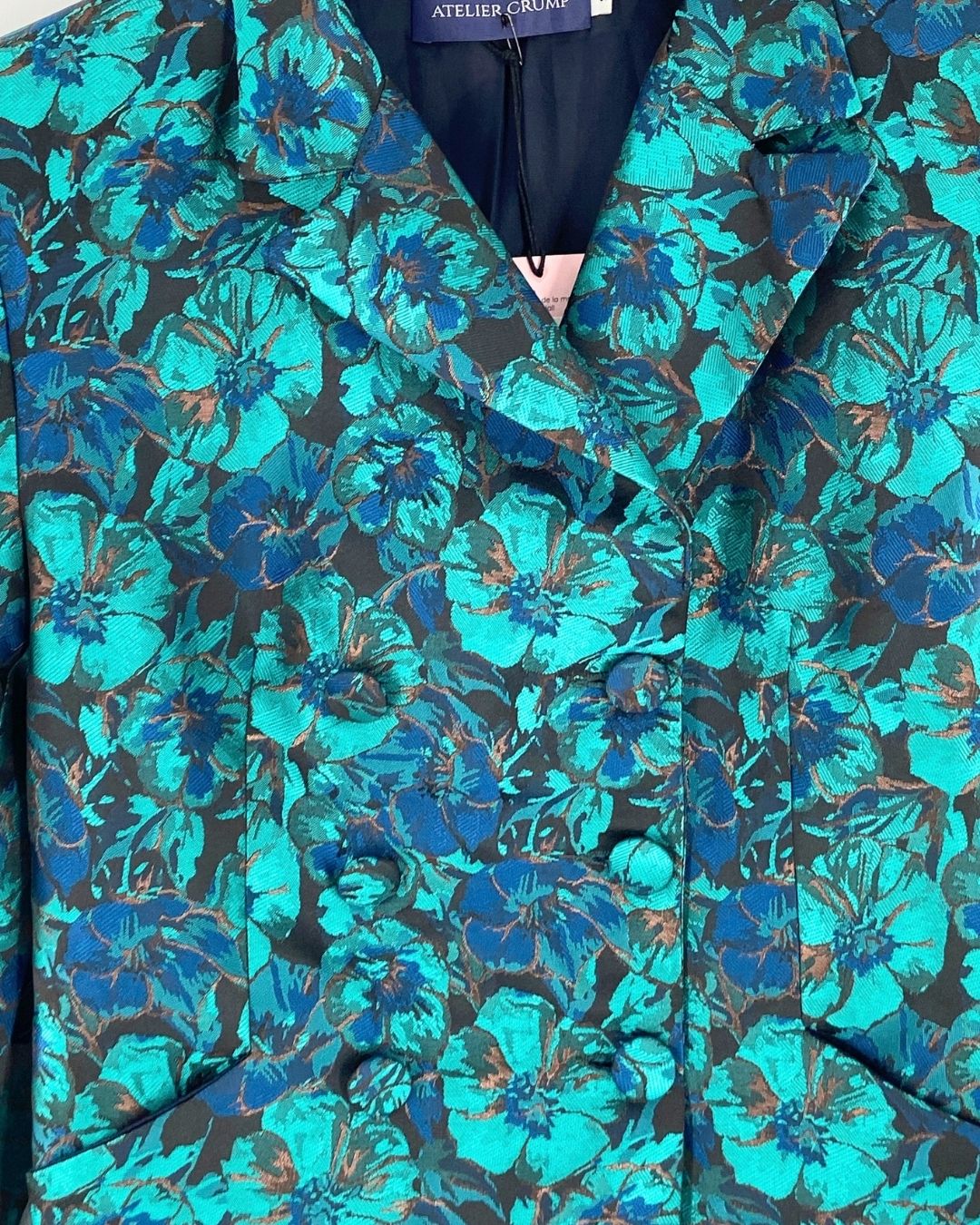 Set de blazer abotonado