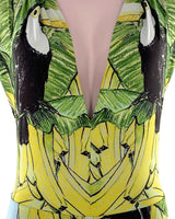 Body licrado print tucanes