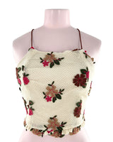 Set de top y pantalon tejido