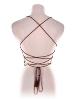 Set de top y pantalon tejido
