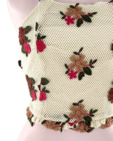 Set de top y pantalon tejido