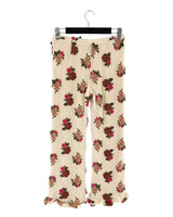 Set de top y pantalon tejido