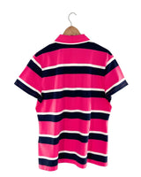 Camiseta tipo polo a franjas