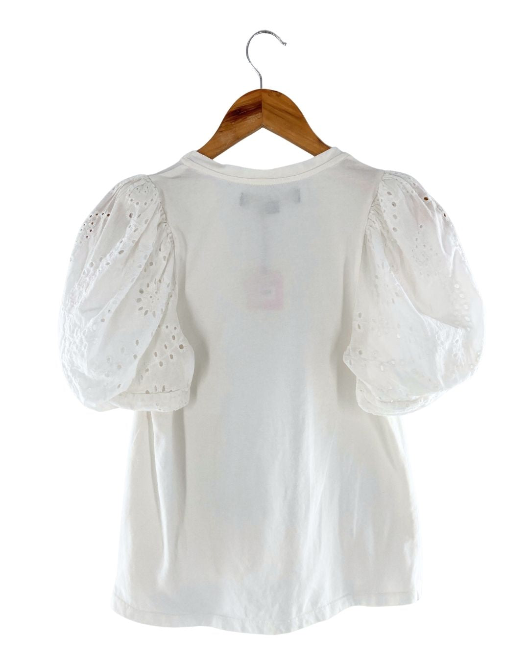 Blusa mangas en ojalillo