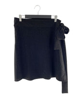 Falda wrap mini stretch