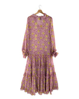 Maxi vestido amplio traslucido