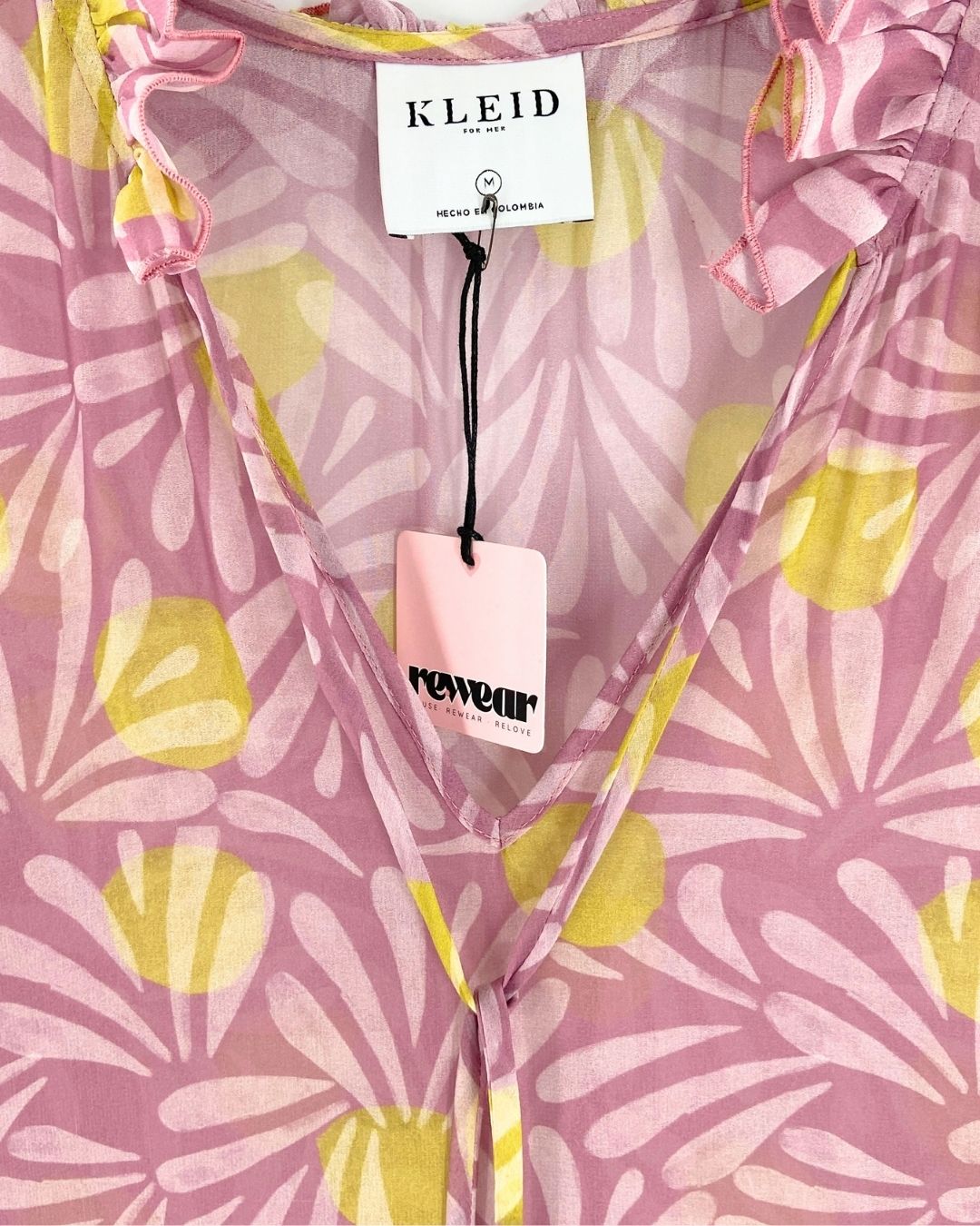 Maxi vestido amplio traslucido