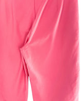 Pantalon en dril stretch crop
