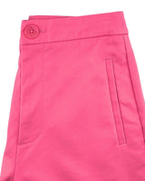 Pantalon en dril stretch crop