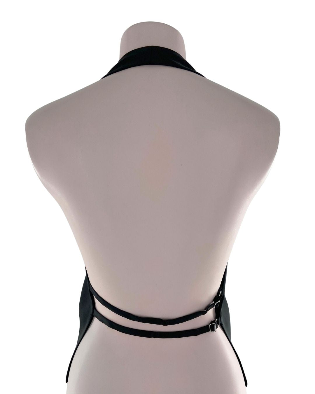 Chaleco satinado ajustable