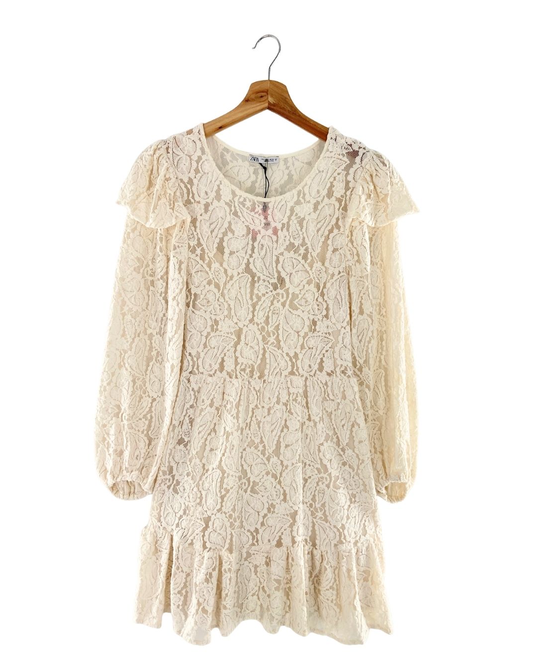 Vestido midi manga larga