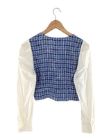 Blusa en tweed