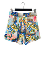 Set de blusa y short print