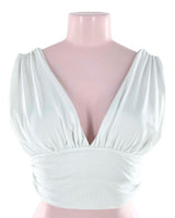 Crop top de tiras anchas
