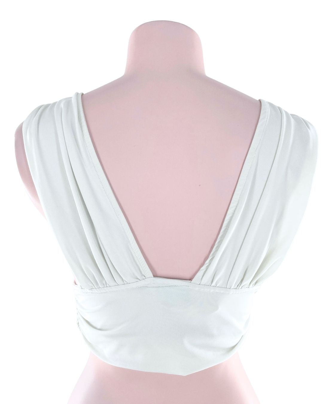 Crop top de tiras anchas