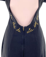 Vestido midi cut out