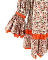 Vestido mini off shoulder