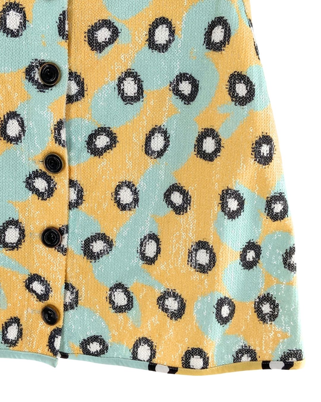 Falda mini en lentejuelas