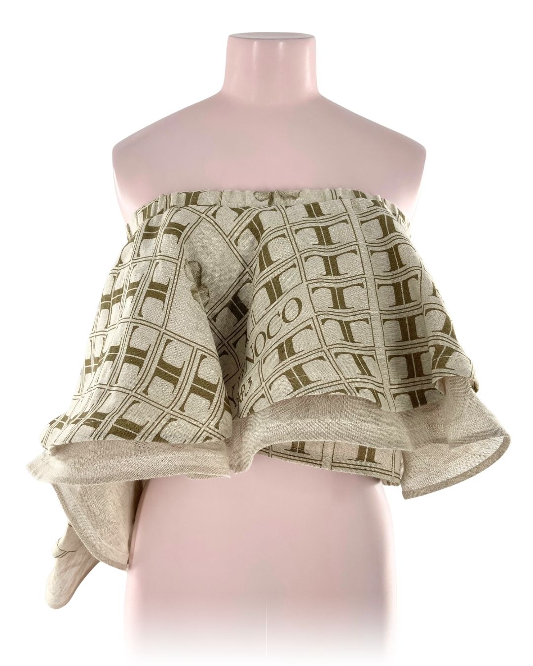 Top strapless en vuelo