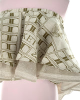 Top strapless en vuelo