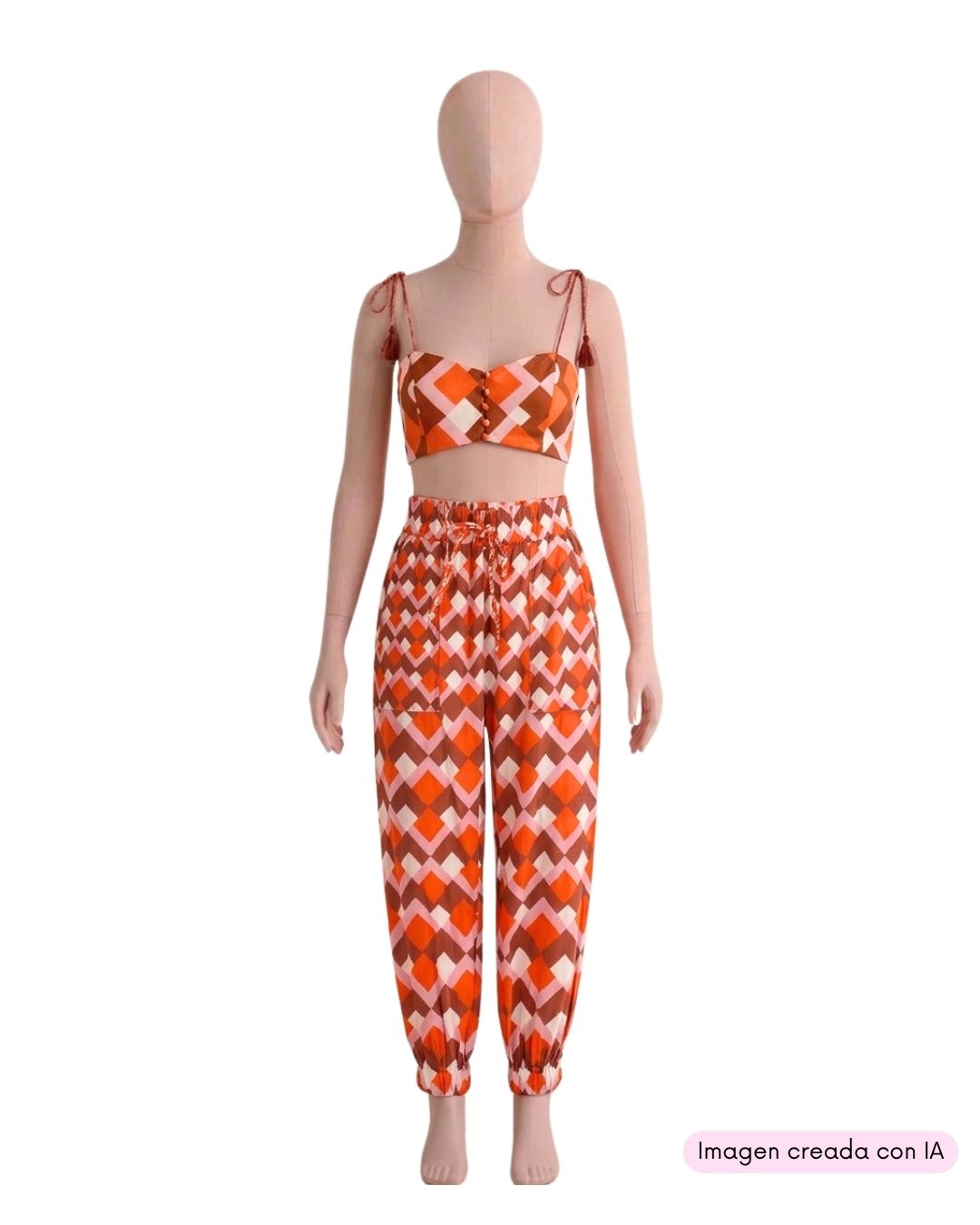 Set de top y pantalon