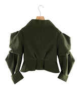 Chaqueta  suit con drapeado