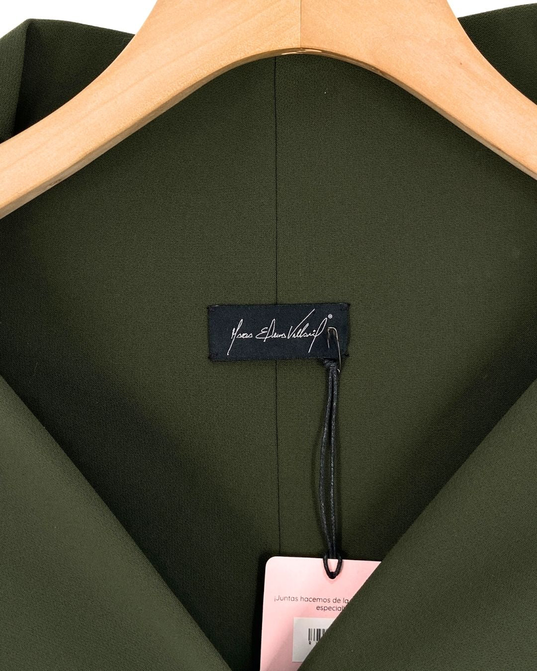 Chaqueta  suit con drapeado