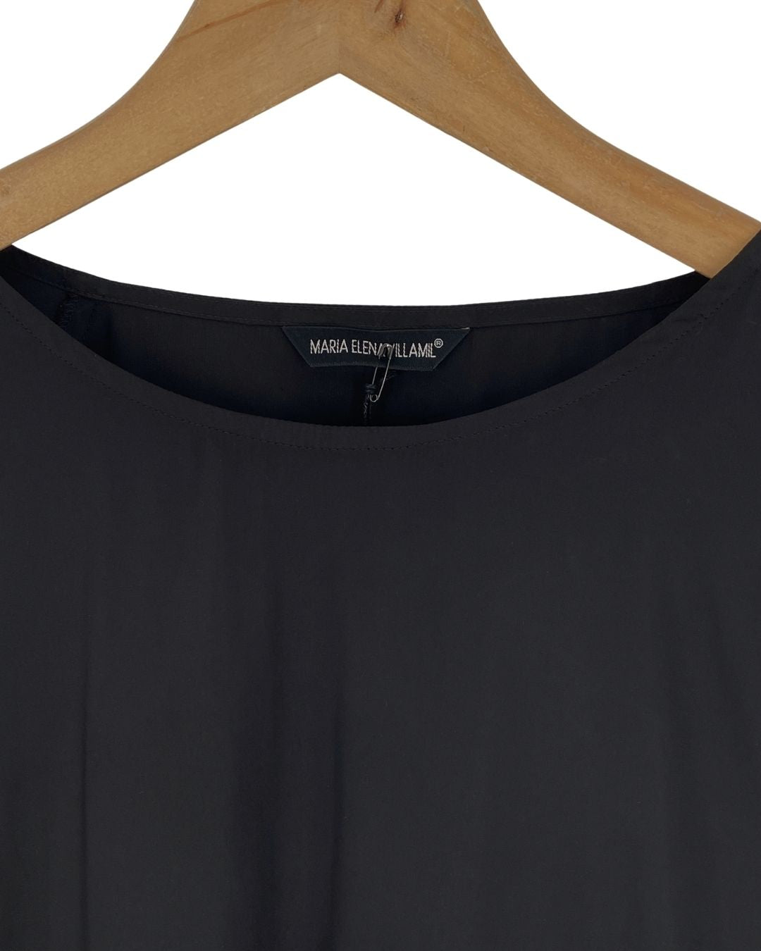 Vestido mini satinado puños