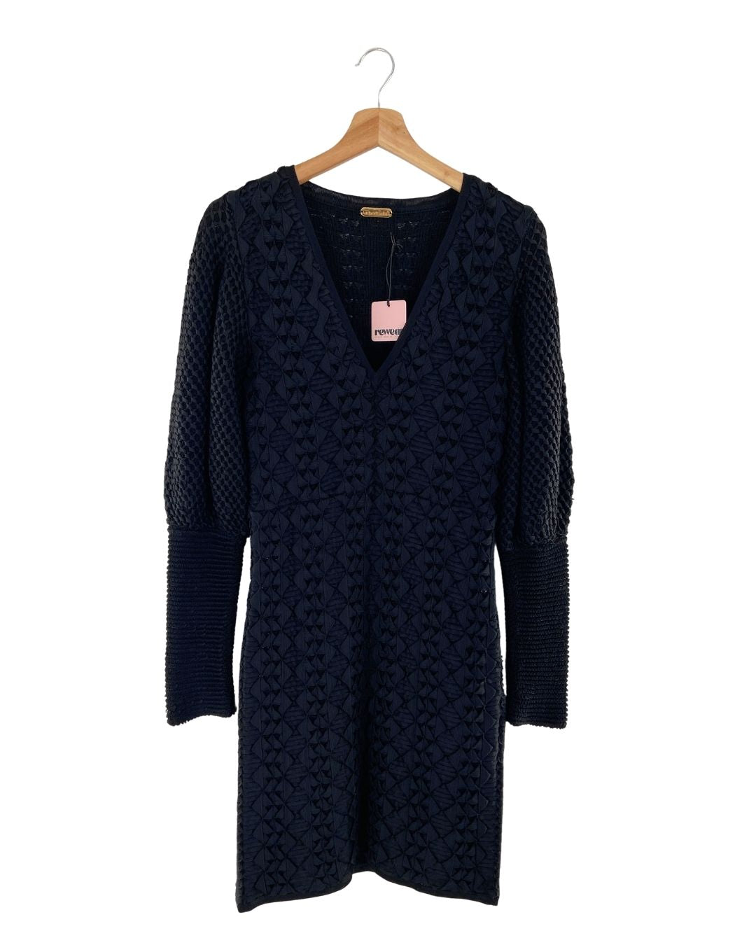 Vestido midi tejido