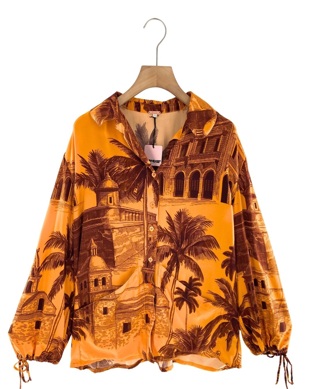 Camisa manga larga oversize