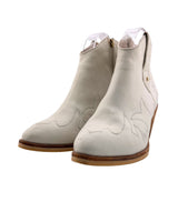 Botines texanos tacon medio