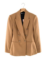 Blazer con textura botones