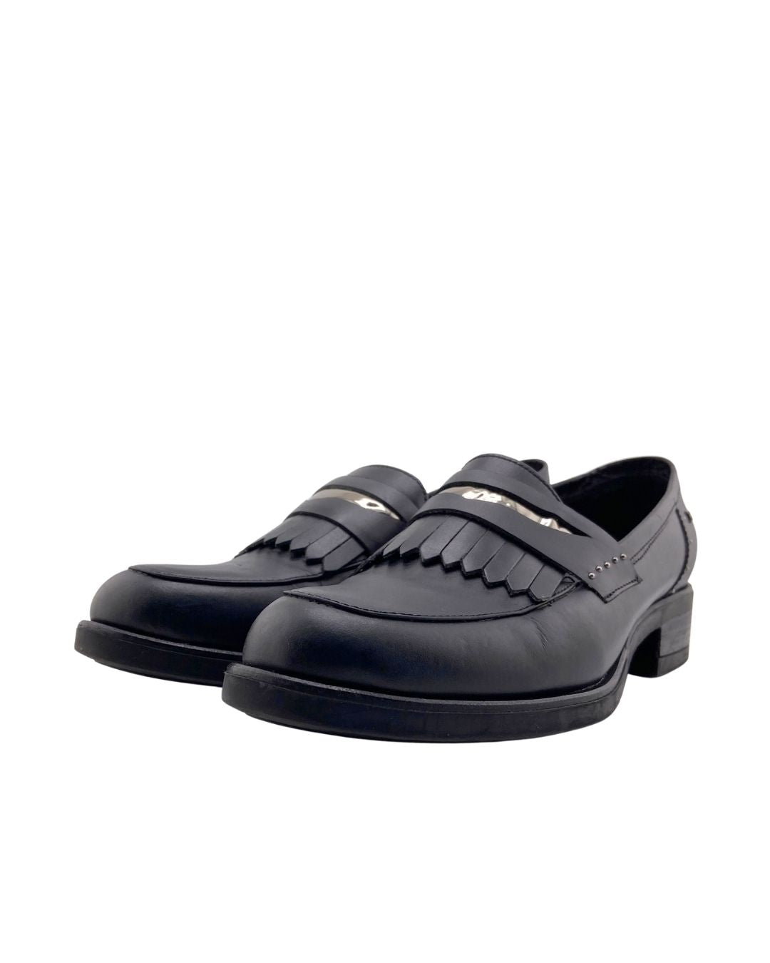 Mocasines en cuero Rhina